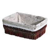Lined Willow Basket — product photograph 3