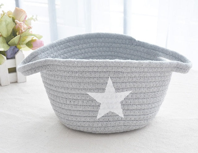 Star Woven Storage Basket