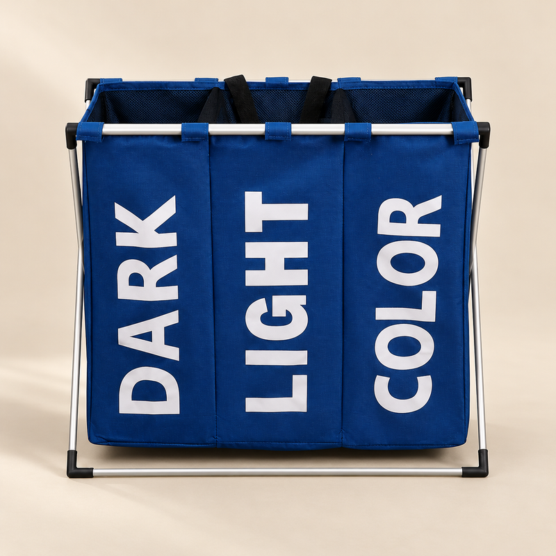 Three Way Laundry Sorter – Fold & Tide